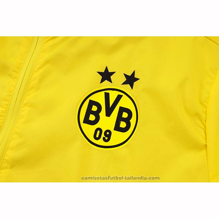 Chandal de Rompevientos del Borussia Dortmund 25/26 Amarillo